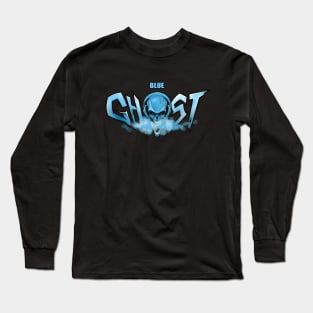 Blue Ghost- Manga Logo Long Sleeve T-Shirt